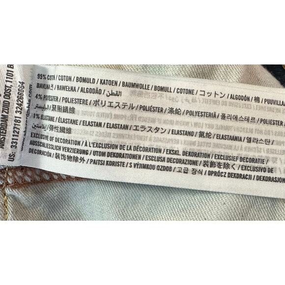 Hollister Boot Epic Flex Jeans Blue Dark Wash Denim 32x32 - Picture 11 of 11